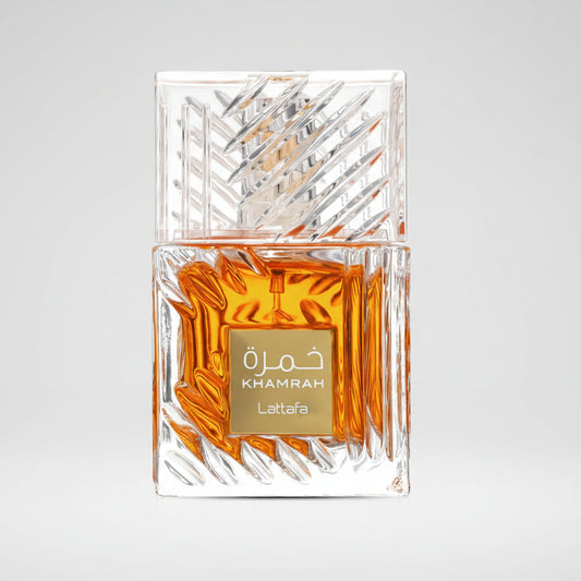 Lattafa Khamrah 100 ml – Eau de Parfum Mixte Oriental Gourmand